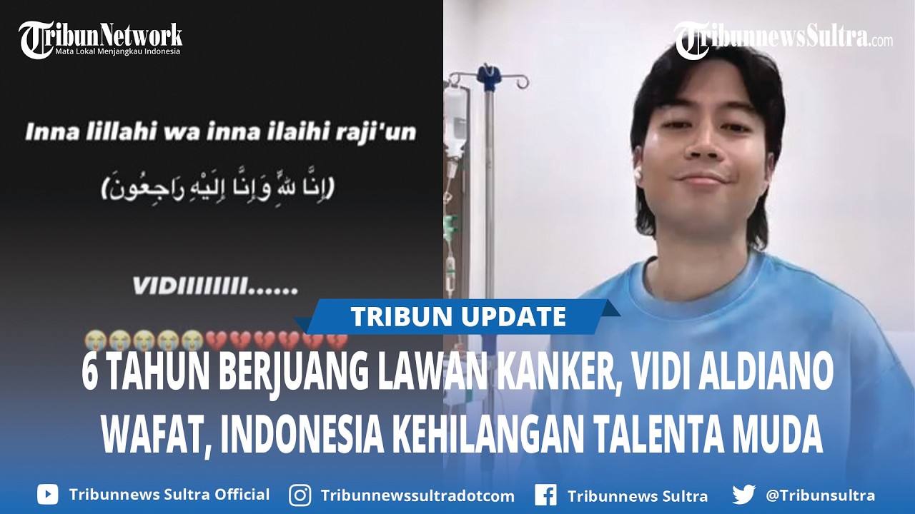 Vidi Aldiano Wafat, Wapres Gibran Rakabuming Raka Ucapkan Duka: Indonesia Kehilangan Talenta Muda