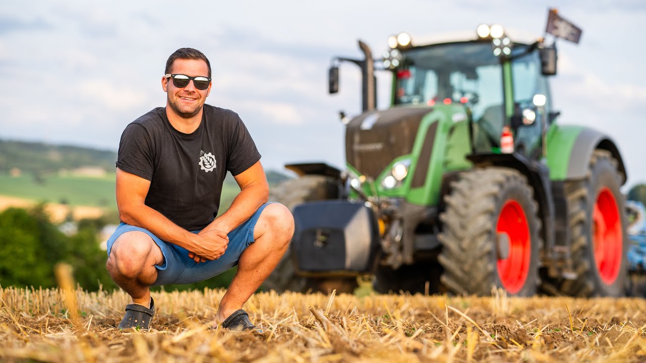 Zrození kanálu @spinar24hd na České Youtube AGRO scéně | Fendt 828 a Lemken Rubin 9 | Driverview