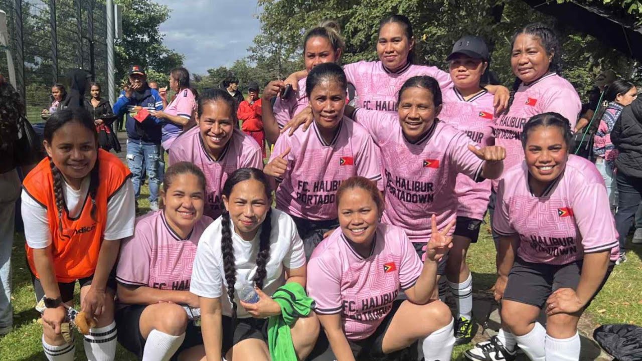 Jogo Amizade Timor Oan sira husi Feto Portadown no Cokstown iha Nothern Ireland