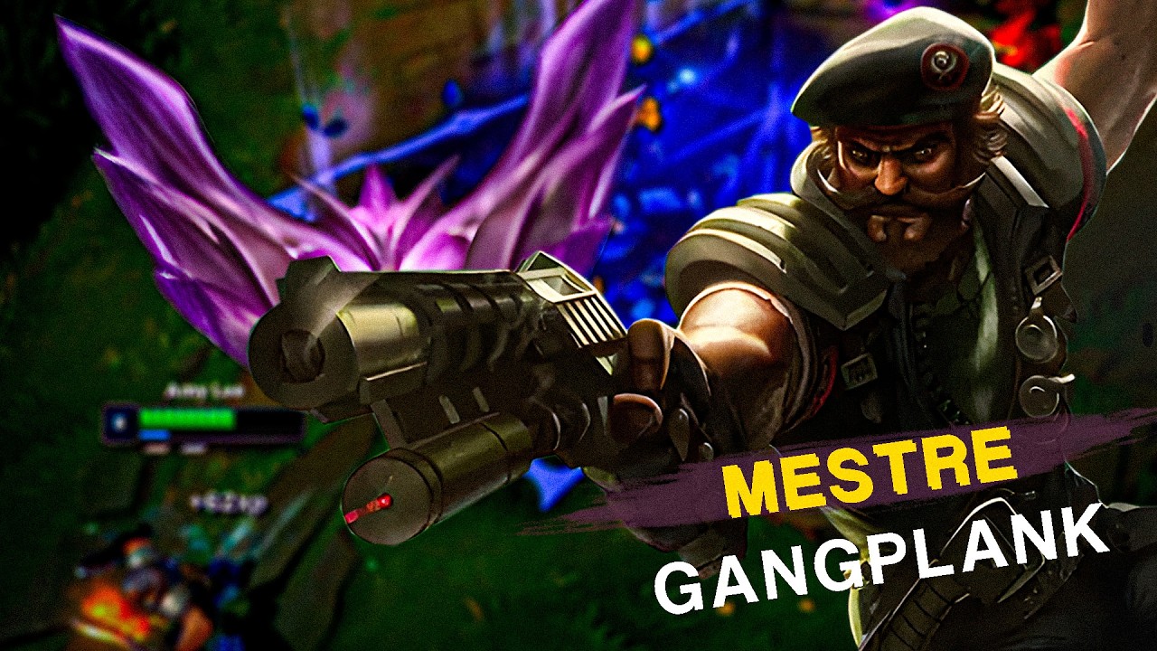 COMO UM MONO GANGPLANK JOGA NO MESTRE
