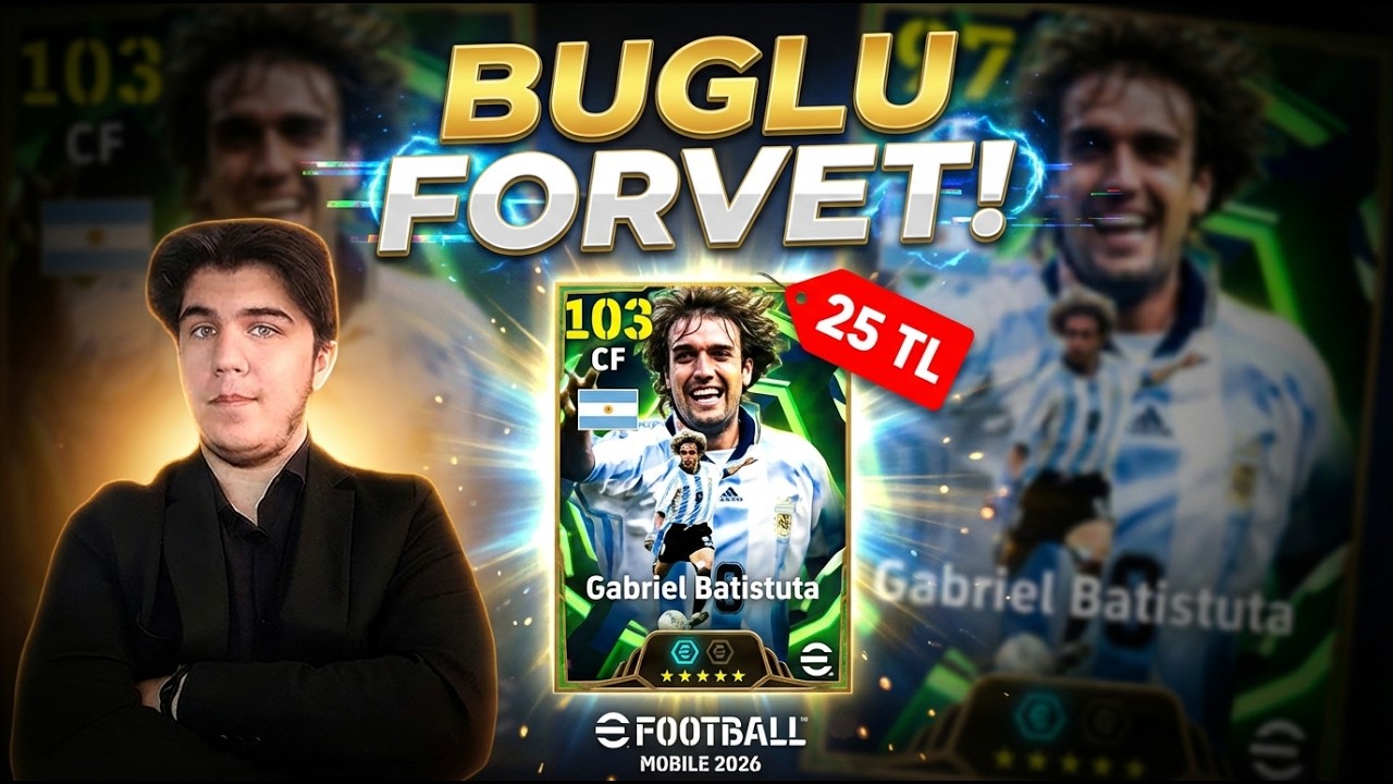 25 TL'YE 103 BATISTUTA SATIN ALDIM ve DENEDİM! ALINIR MI? 108 MULLER ve ZOLA'DAN İYİ? BUGLU FORVET!
