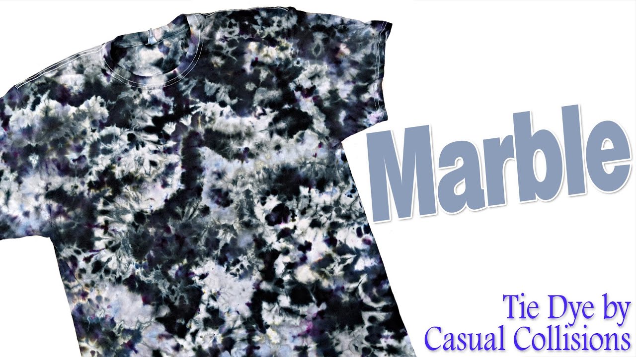 Tie Dye:  Marble Tie Dye [Ice Dye]