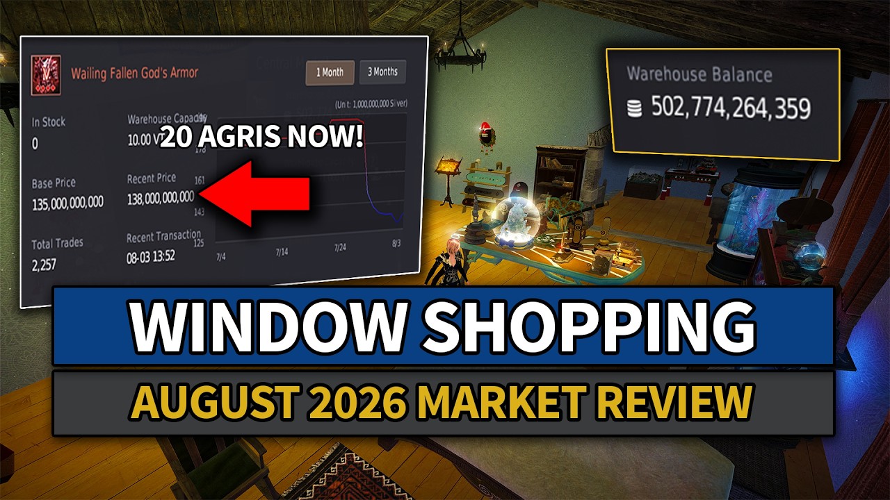 THIS IS GOOD FOR NEW & MID GAME PLAYERS! | August 2026 Window Shopping | Black Desert