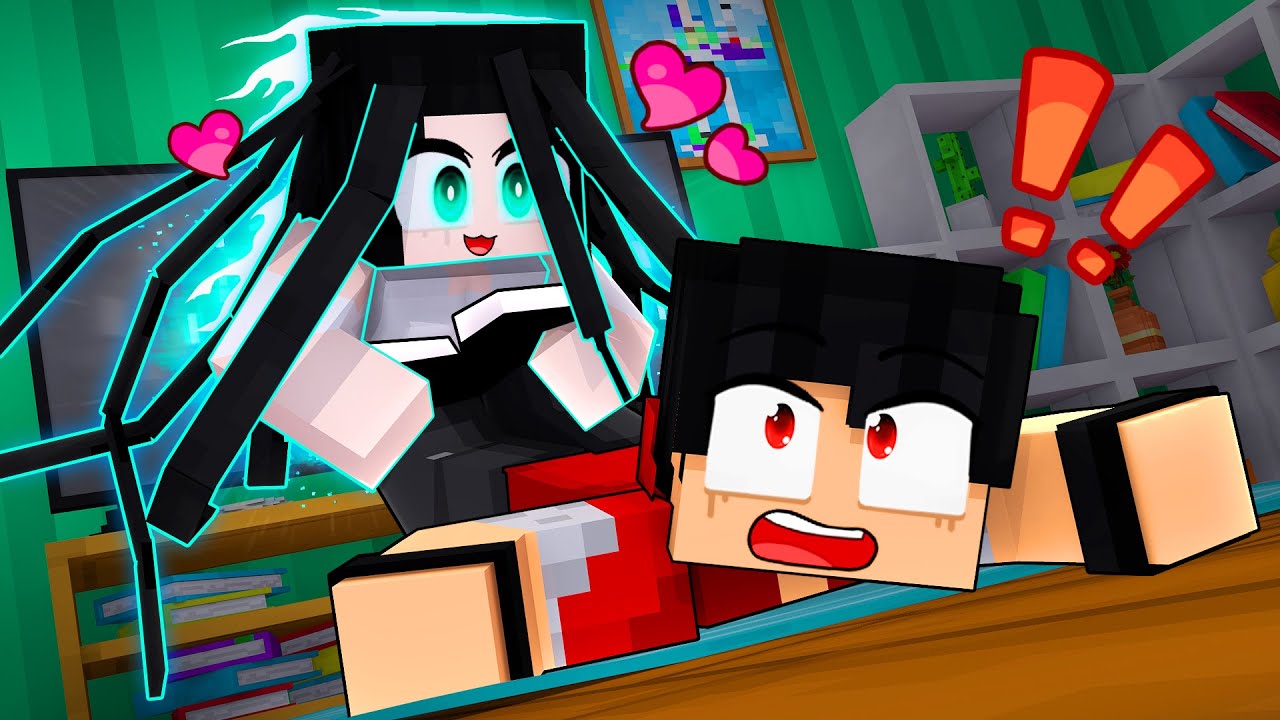 A GAROTA FANTASMA está APAIXONADA no P3DRU no Minecraft