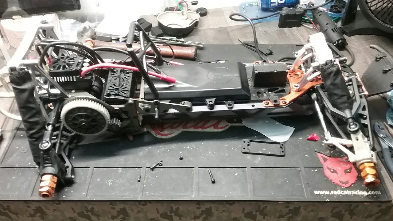 Rovan brushless Baja 5b conversion pt 2.