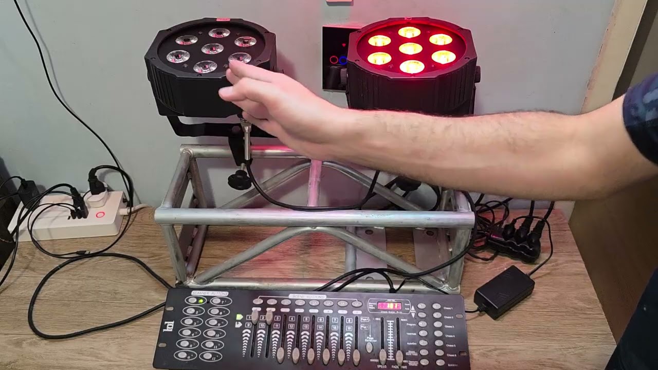 Efeito sequêncial usando par leds