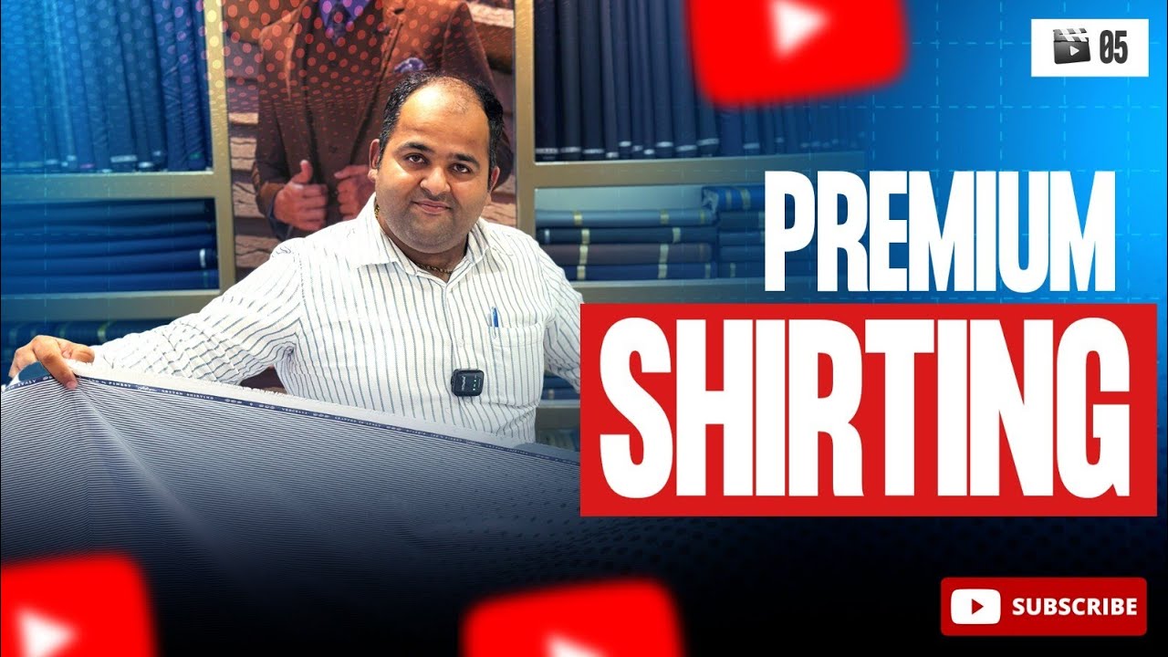 Top 10 Luxury Shirting Fabrics for Men | Best Formal & Office Wear Shirts 2025