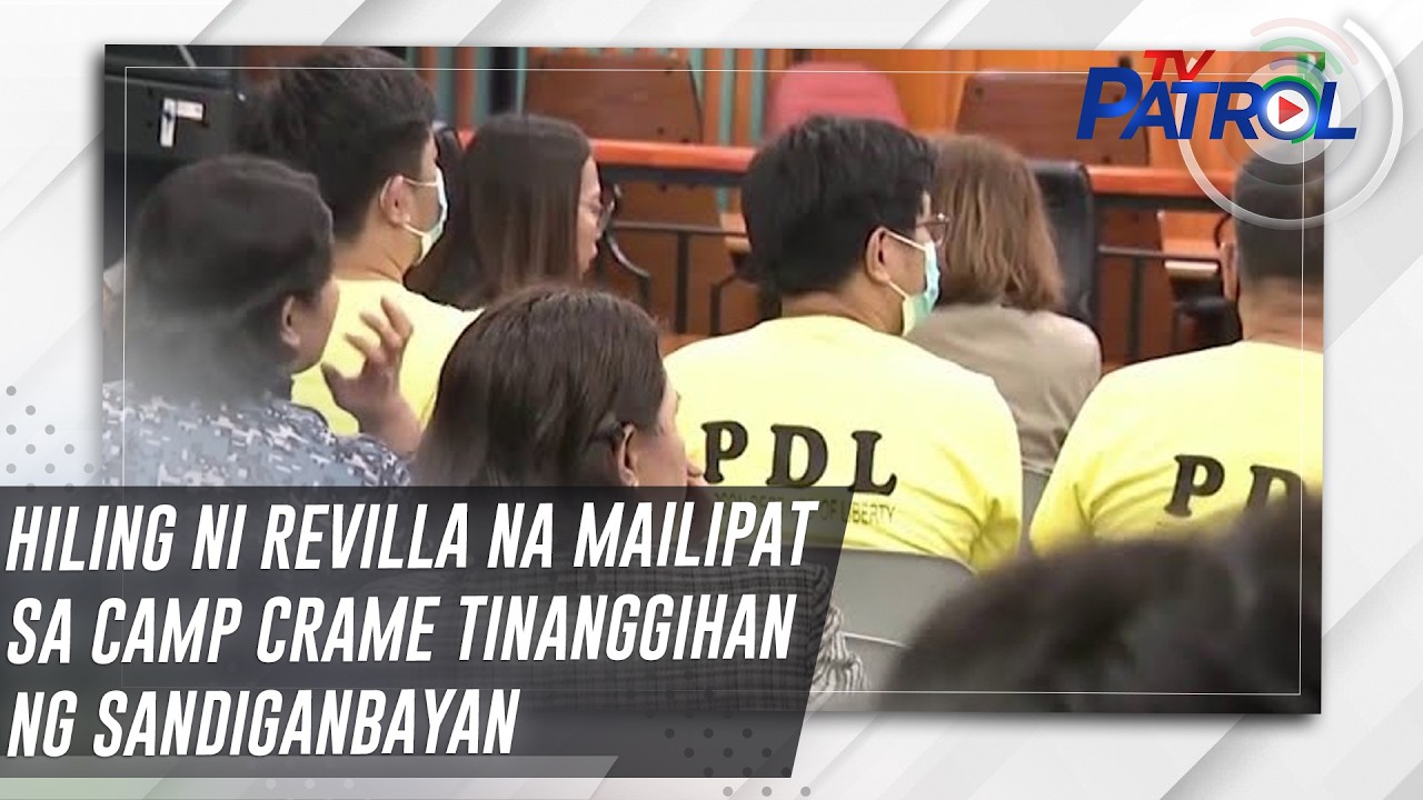 Hiling ni Revilla na mailipat sa Camp Crame tinanggihan ng Sandiganbayan | TV Patrol