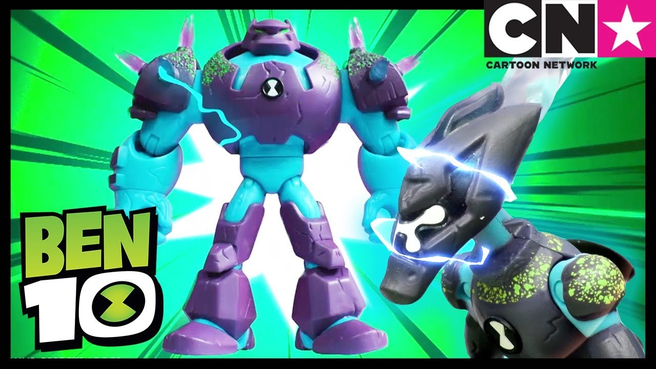 Ben 10 Kinderspielzeug | Omni-verst&auml;rkter Shockrock und XLR8 | Cartoon Network