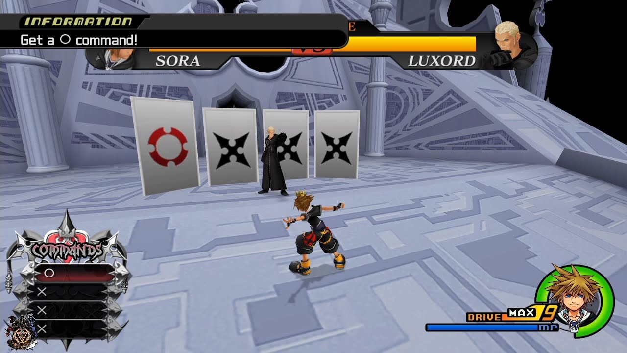 KH2 Final Mix - Luxord Data Battle (Critical Mode)