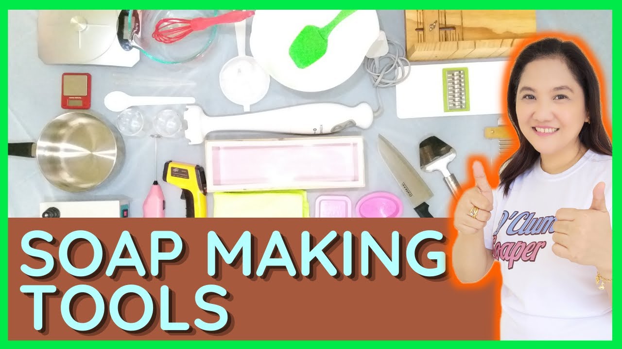 Soap making tool and equipment | D' Clumsy Soaper