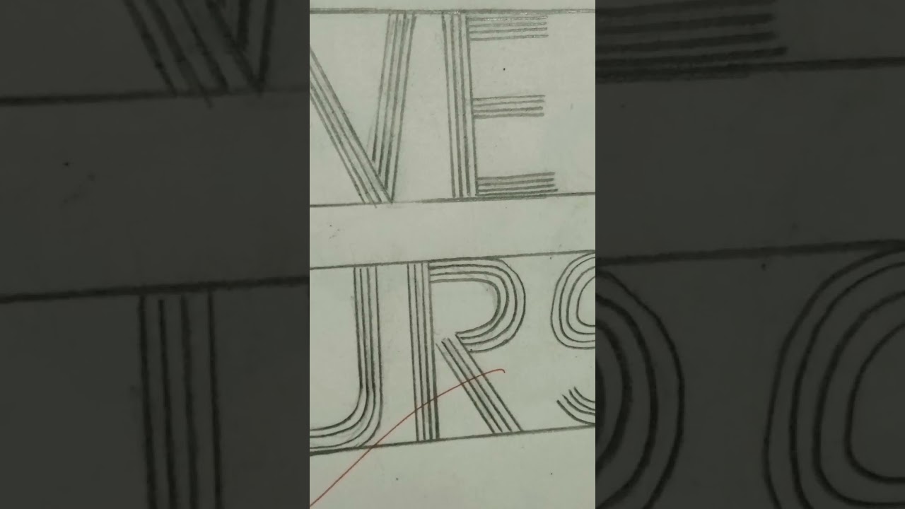Prisma Letters #prisma3d #calligraphy #writing #believeinyourself #thanksforwatching