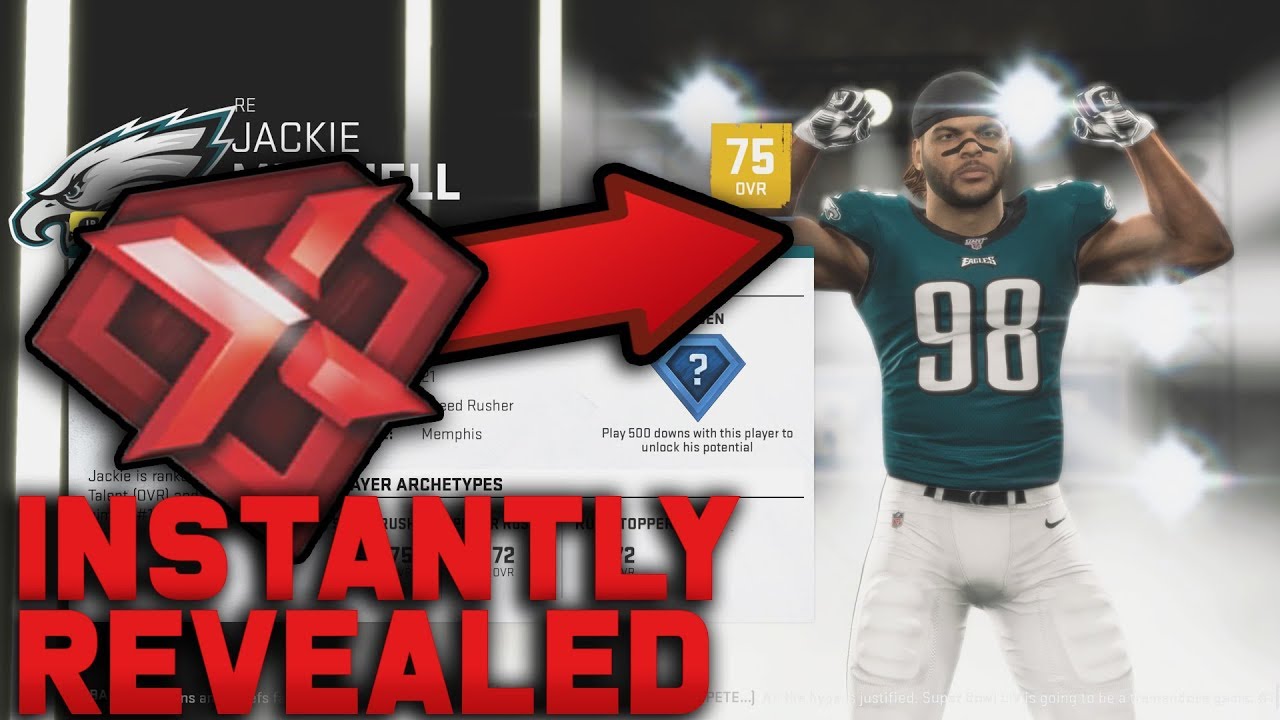 This Madden 20 Glitch Let's You Know Hidden Development Traits For Rookies Instantly!
