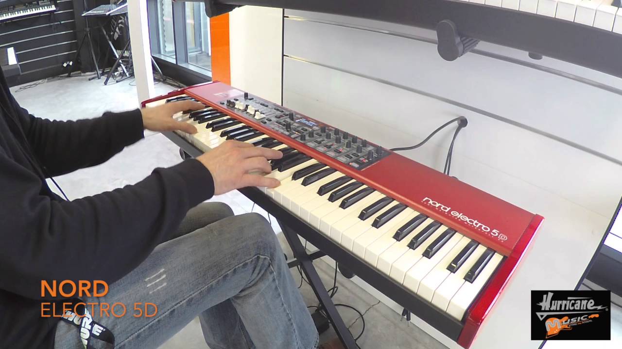 Hurricane music test: Nord electro 5D