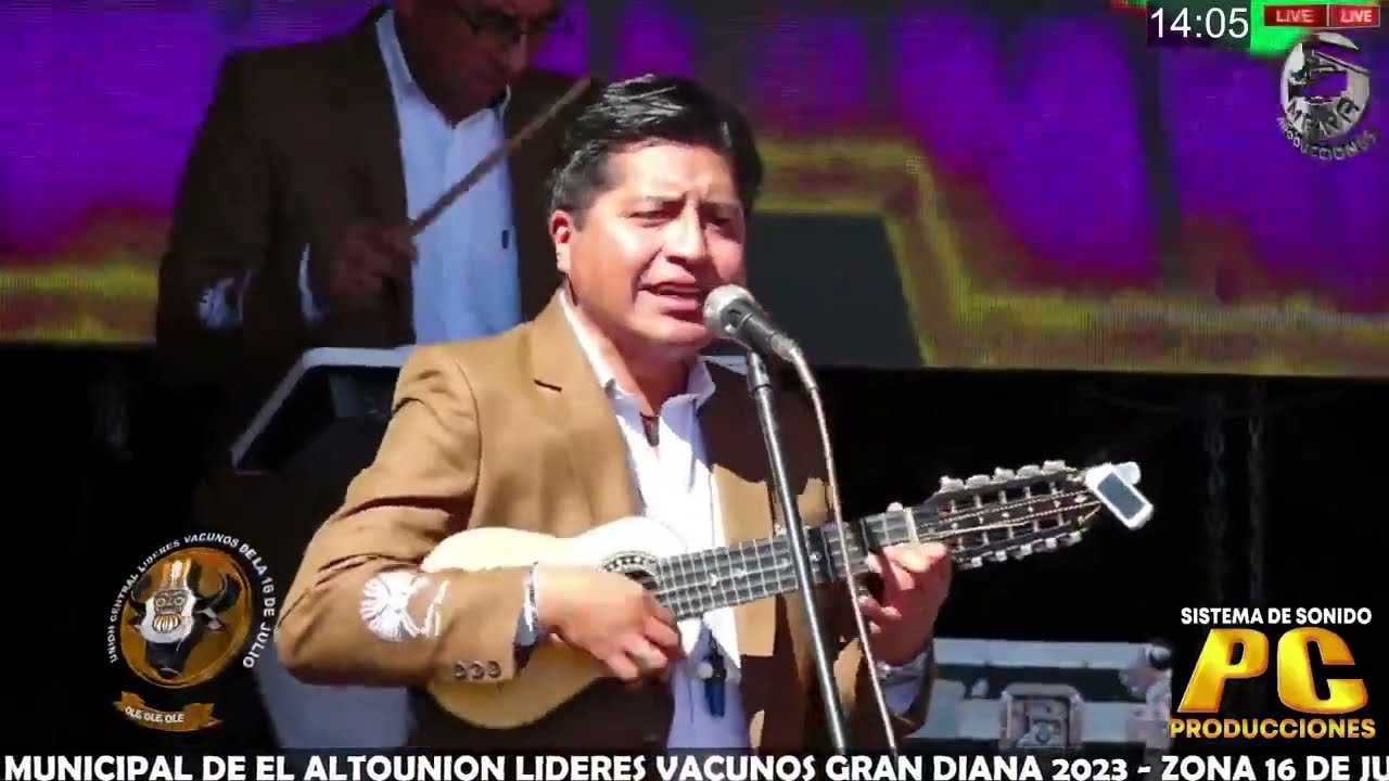 SAJAMA FUSIÓN - EN VIVO DIANA FOLCLÓRICA, UNIÓN CENTRAL LÍDERES VACUNOS 2023