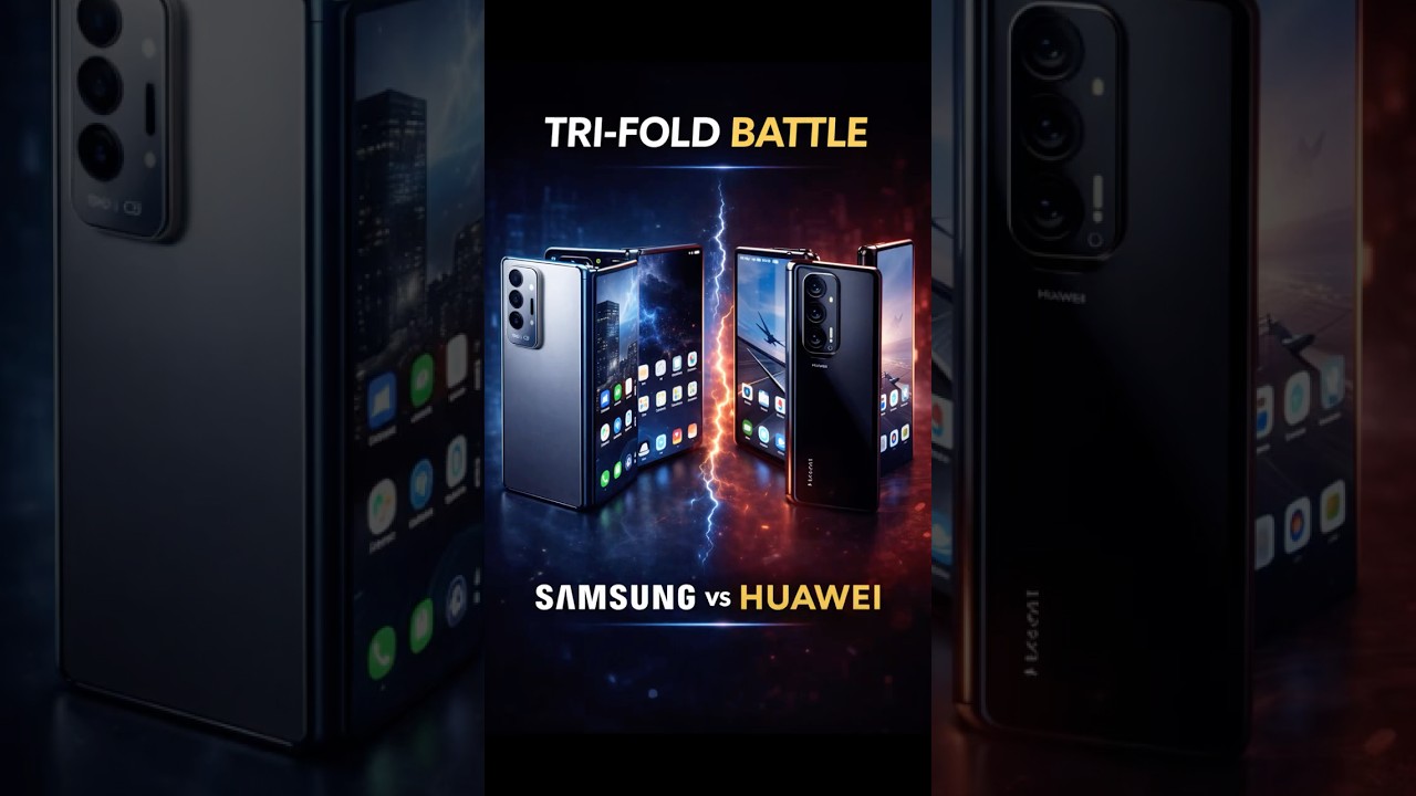 Samsung Tri-Fold vs Huawei Tri-Fold &ndash; Huawei Did This Better! 🤯