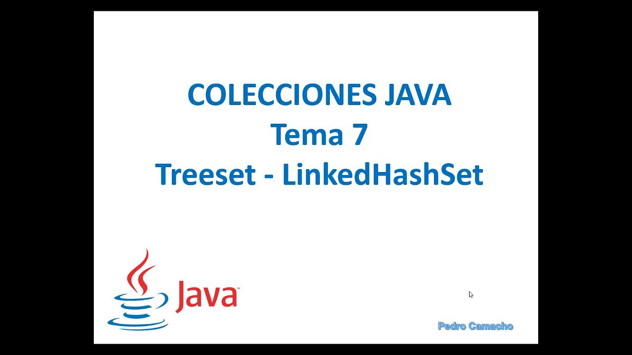 Tema 7 - TreeSet y LinkedHashSet