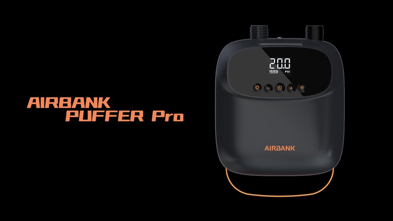 AIRBANK PUFFER Pro Instructions | Rechargeable Pump for SUPs, Wings, Kites and Inflatables