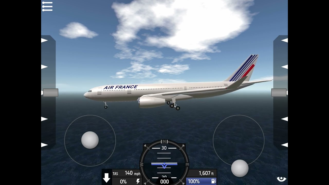 Air France 447 in simpleplanes