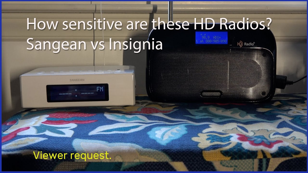 Sangean VS Insignia: чувствительное радио для HD-радио
