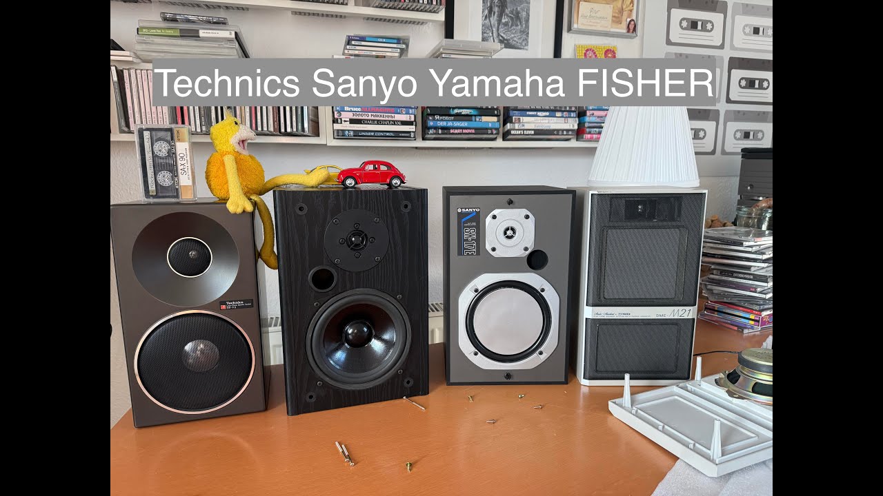 Fisher SME-M21. Retro Speakers. Golden 80s 4ever. Studio Standard