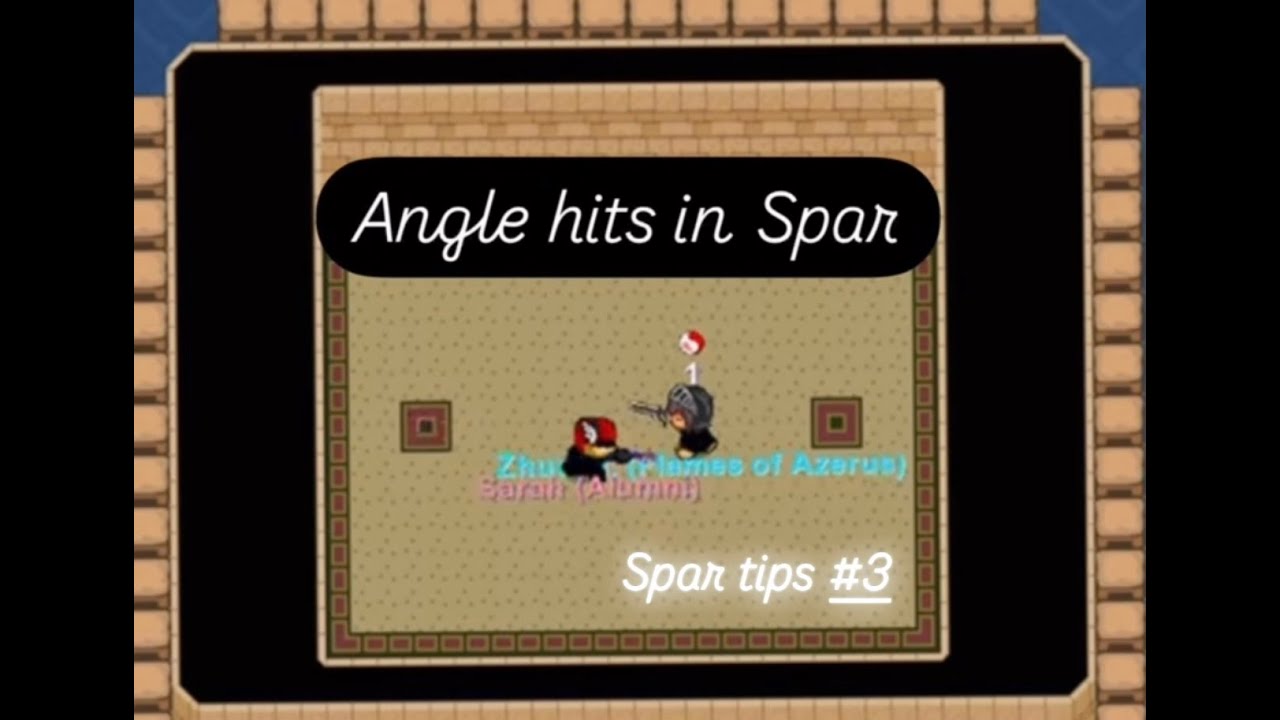 Can you even angle hit bro? | Angle hits in spar | GraalOnline Classic