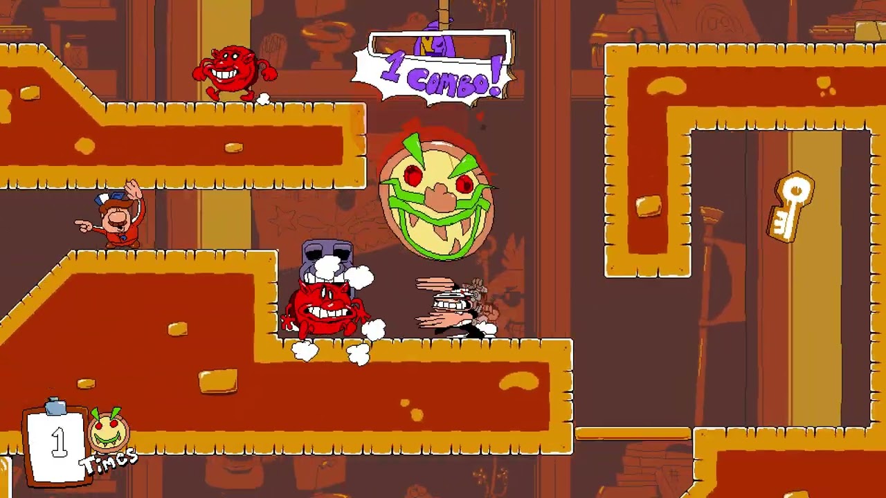 Pizza Tower help me get p ranks or something