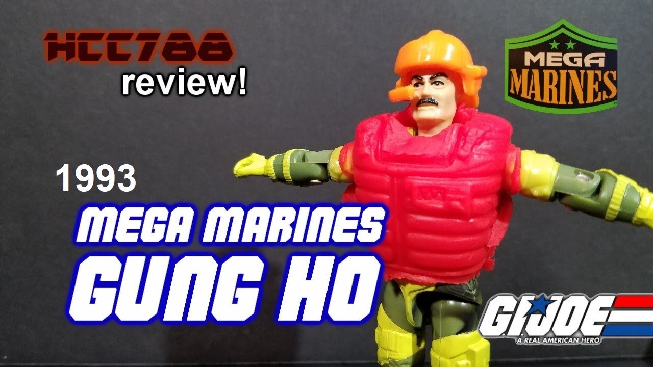 HCC788 - 1993 MEGA MARINES GUNG-HO! Обзор винтажной игрушки G.I. Joe!