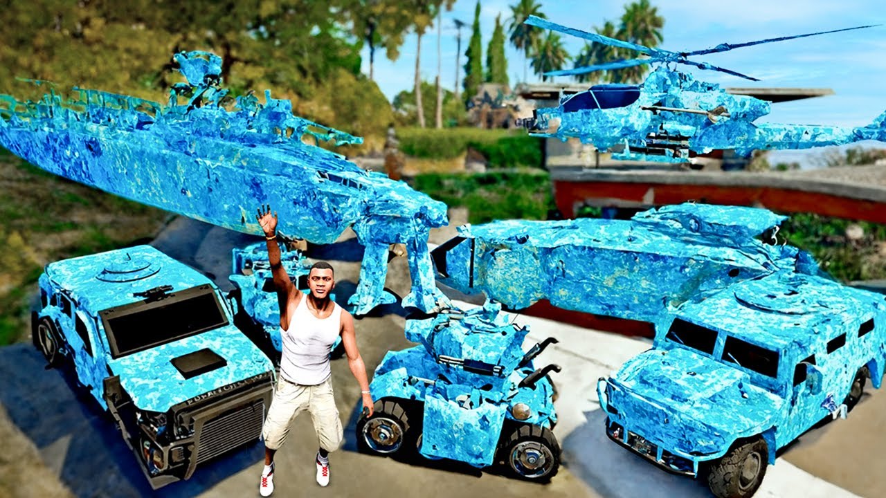 Franklin Touch Turns ANYTHING BECOME DIAMOND In GTA 5
