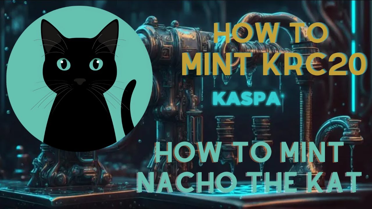 How to Mint KRC20 Tokens - Minting Nacho the Kat