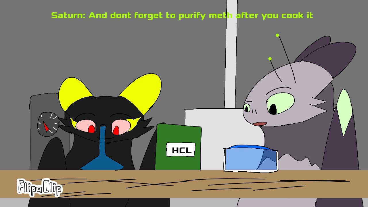 Saturn and friends animation