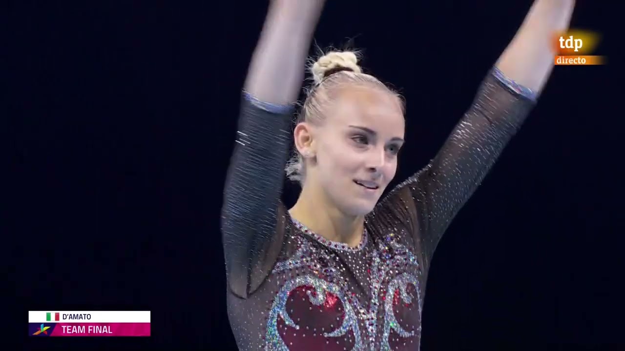 Alice D'Amato. 2022 European Championships. TF. FX