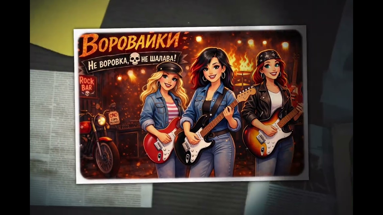 Воровайки - Не воровка, не шалава (Metal AI Cover)