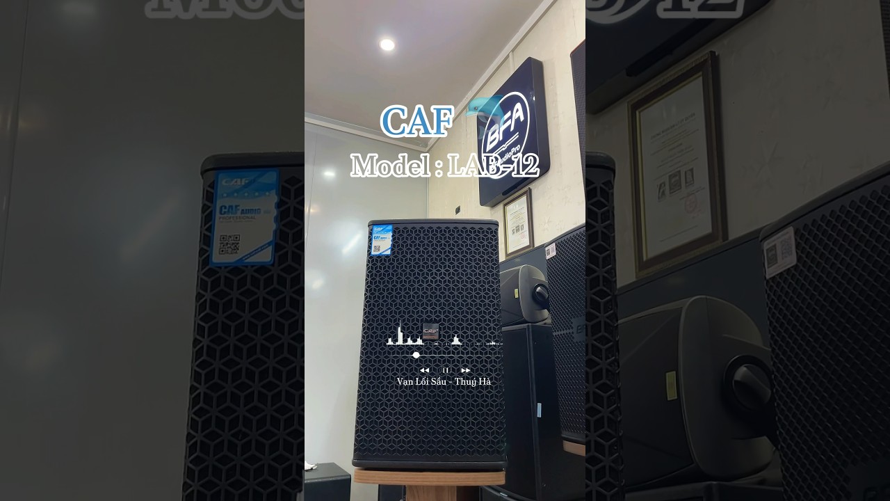 CAF LAB-12 tinh hoa Italia 🇮🇹 #loa #audio #bộkaraokech&iacute;nhh&atilde;ng #caf