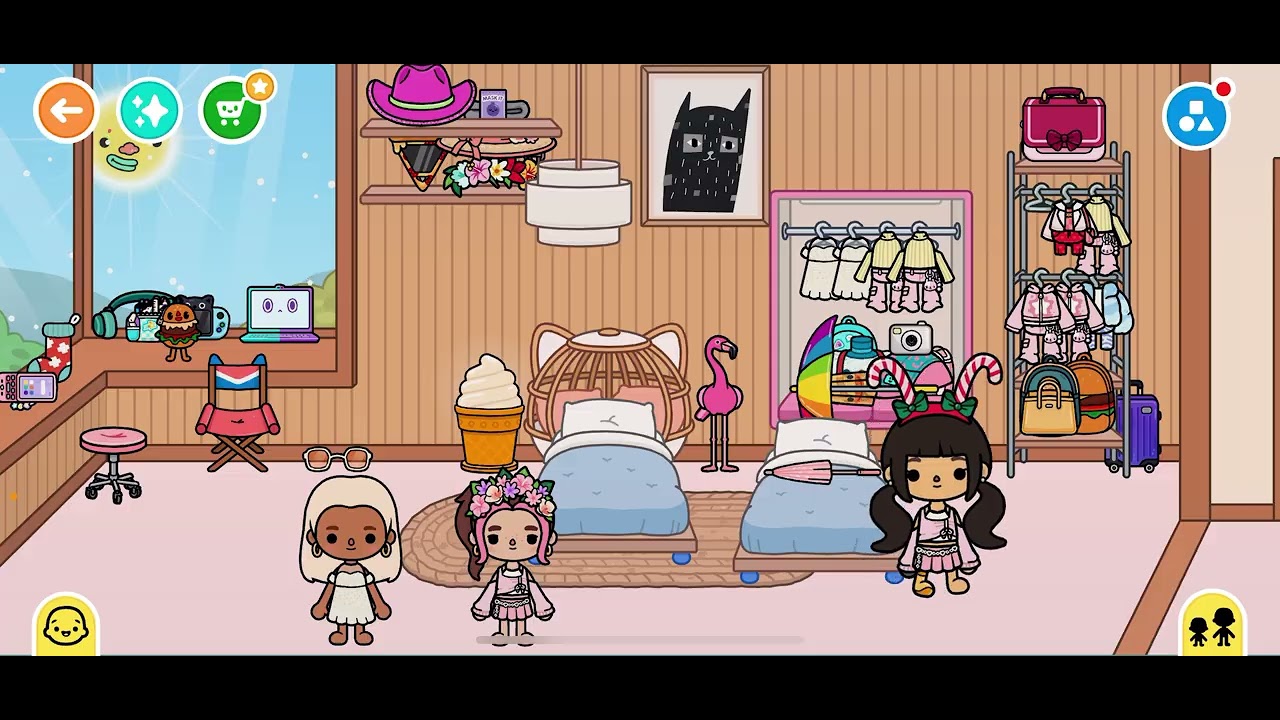 يوميات حور والأخبار 😱😩👩🏻‍💻📺💟💟💟#tocaboca #ربلوكس #يوميات_ترند #summer #tocaworld