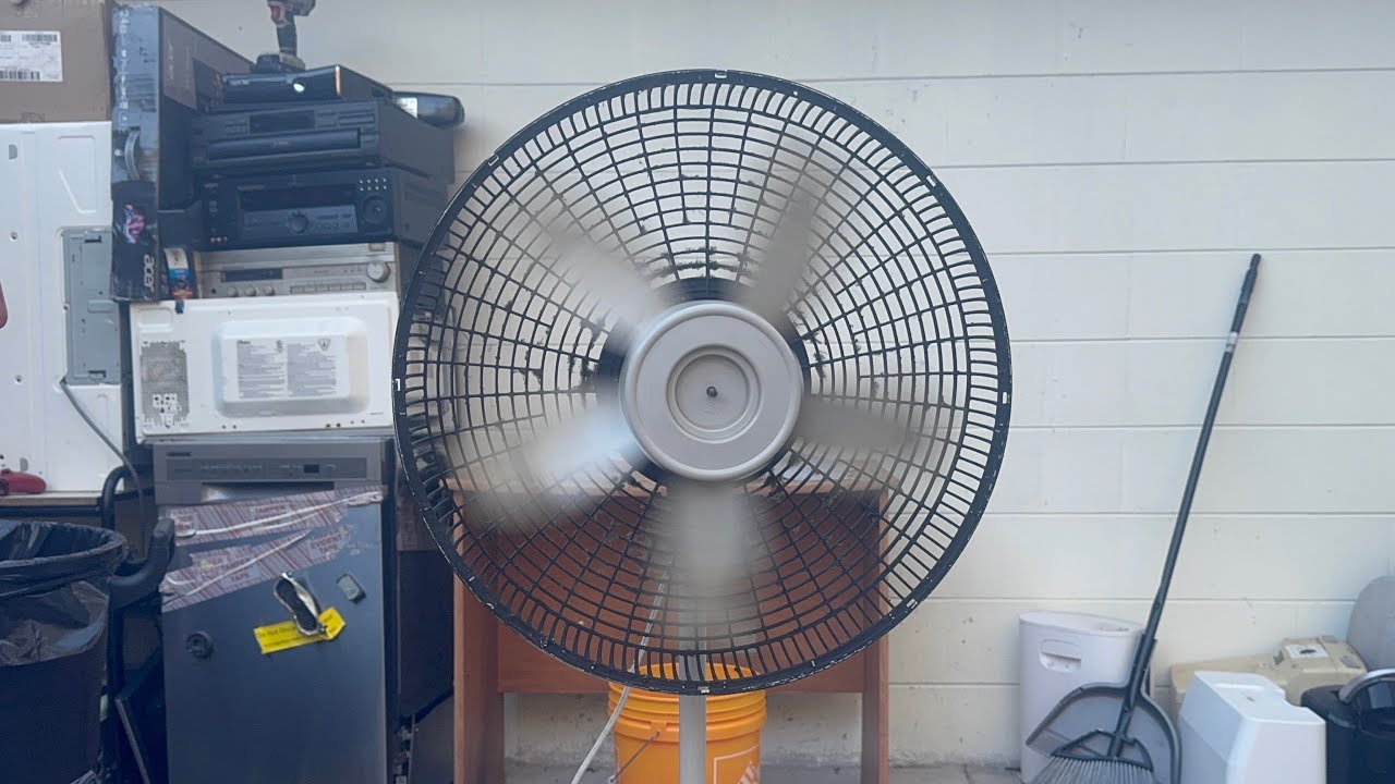 Lasko Cyclone Fan Test (1080p 60fps)