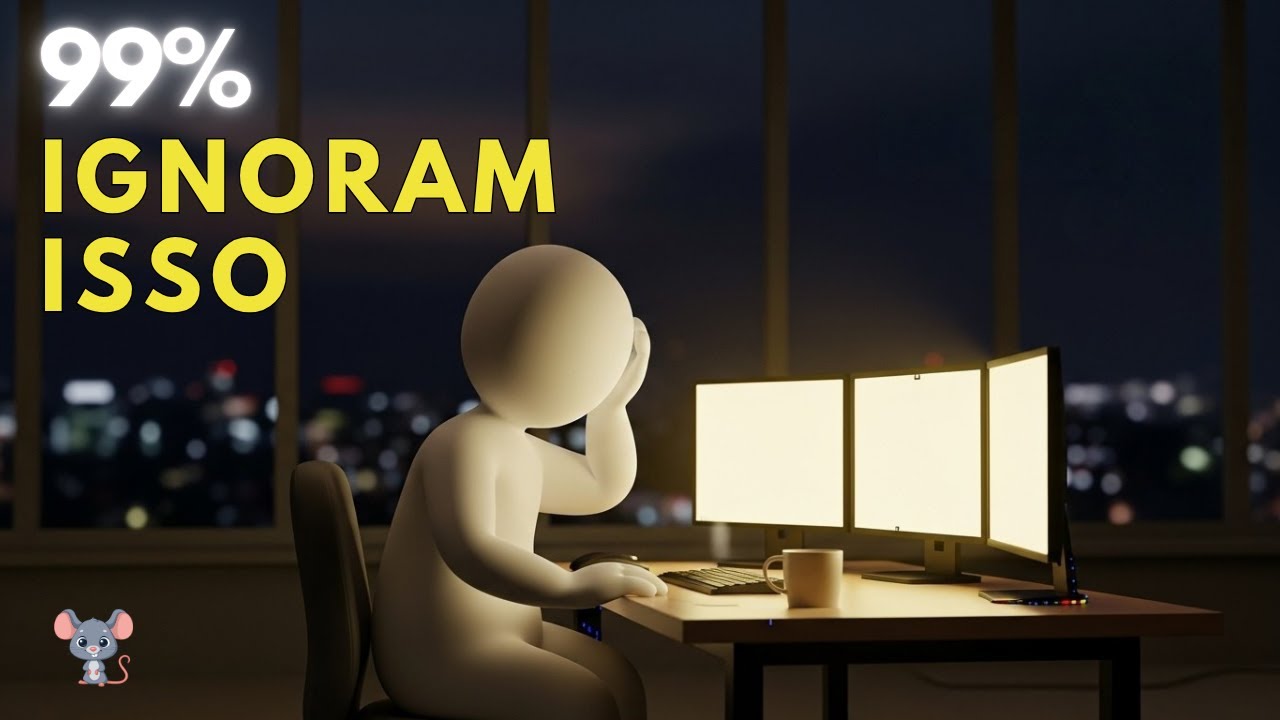 A Li&ccedil;&atilde;o do Rato Que 99% dos Traders Ignoram (Psicologia do Trading)