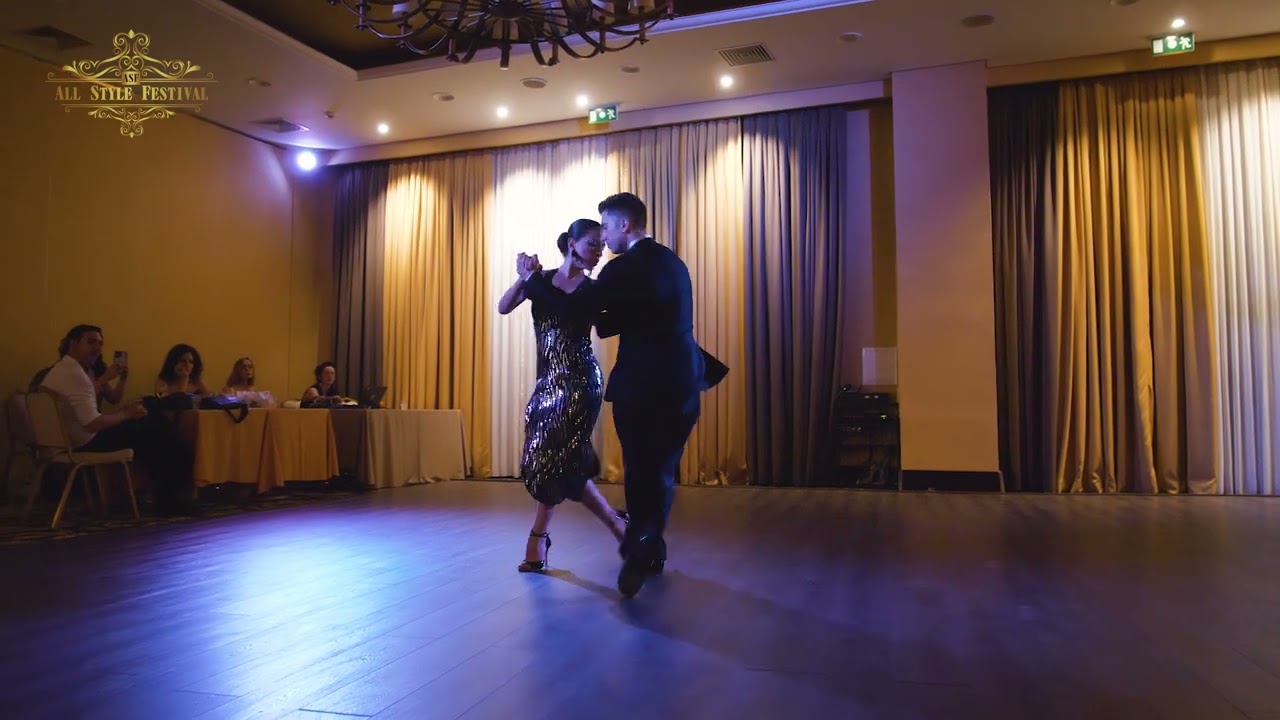 Vaggelis Hatzopoulos & Marianna Koutandou - Malena - Color Tango - 1/4 | Show ASF 2023