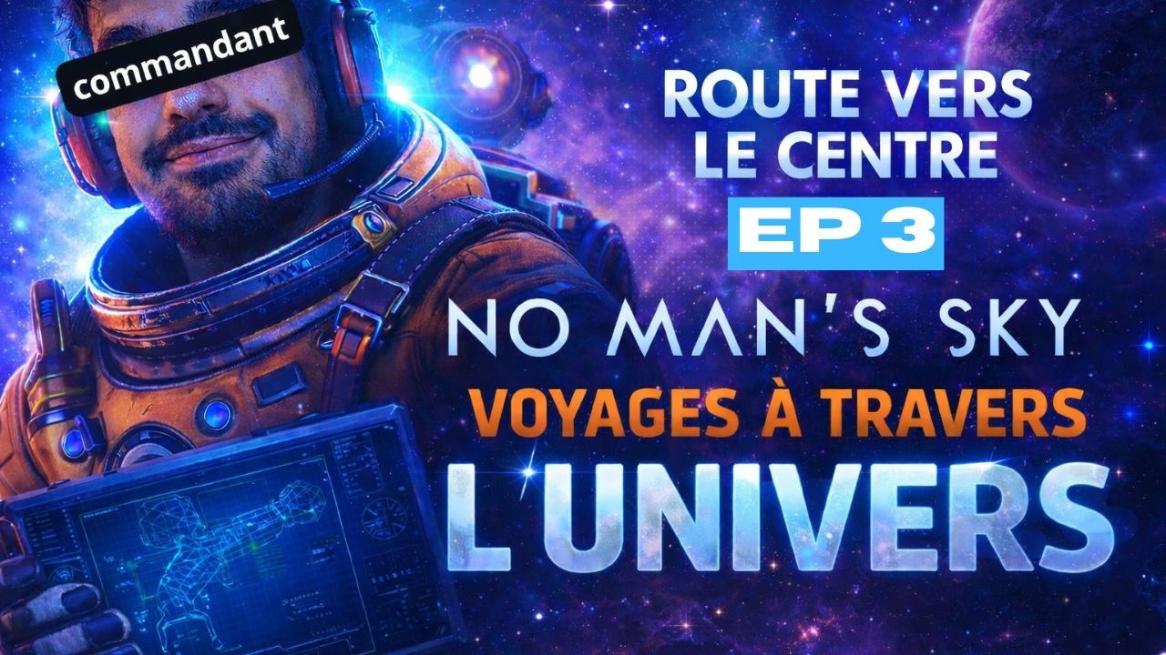 No Man's Sky Speedrun - Mode PERMADEATH /THE WAY EP 57: ROUTE VERS LE CENTRE ep3 #nocommentarygaming