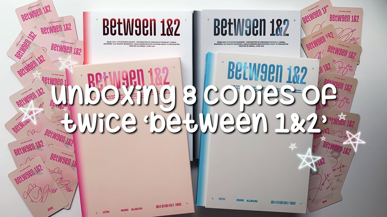 unboxing twice ‘between 1&2’ !! 8 copies!