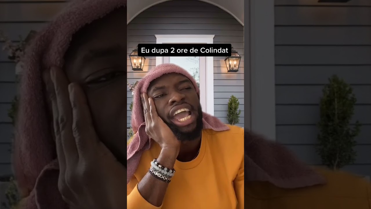 Eu in primele 30 mins de colindat🤣