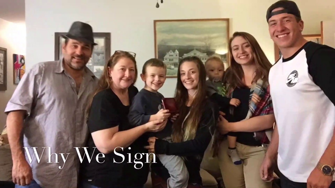 Why the Jennings Arey Family Signs