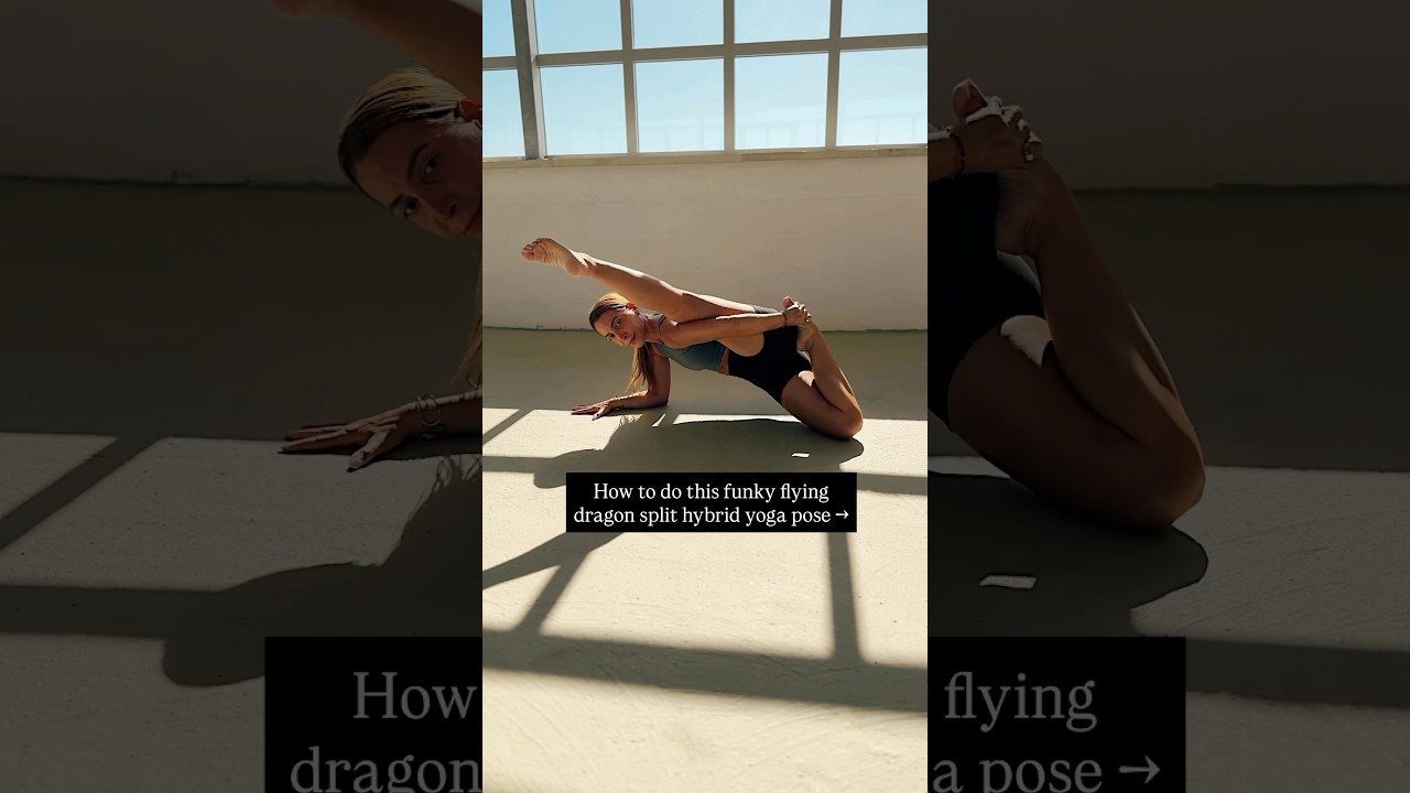 Try this funky bound flying lizard pose 🙌🏽