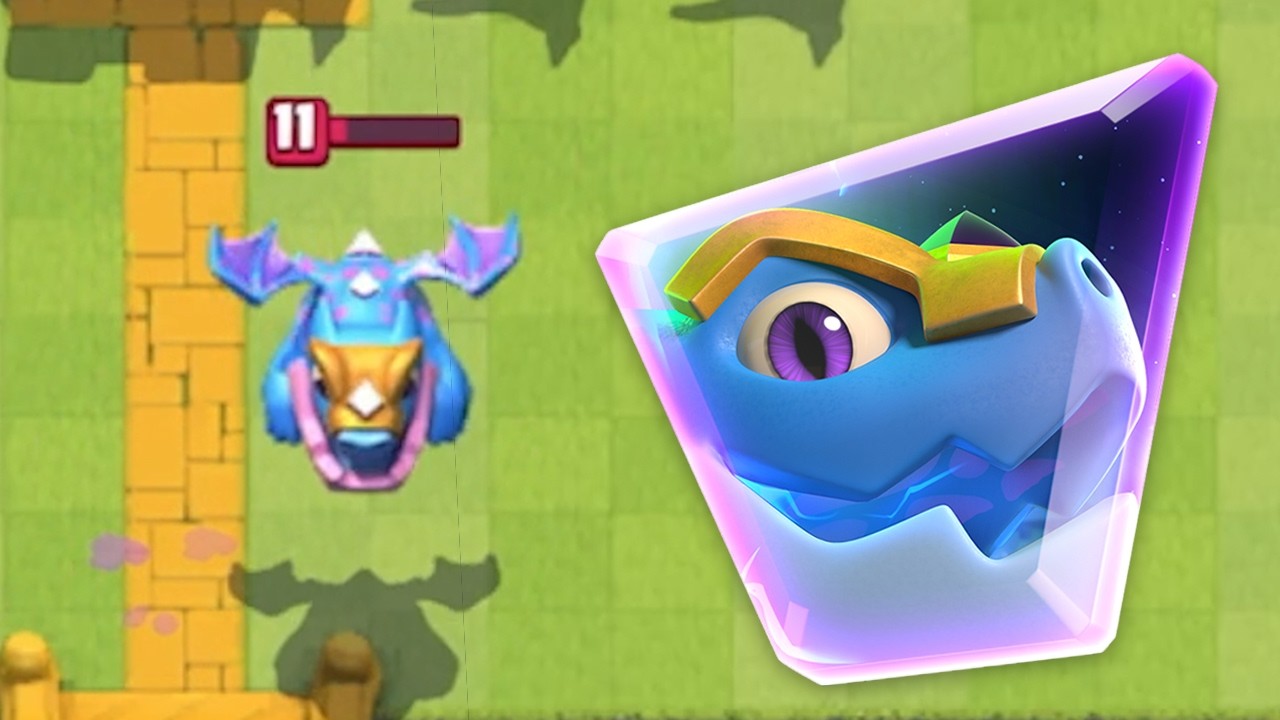 Supercell made Evo Dragon do INFINITE Damage...