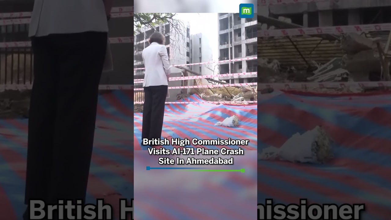 British High Commissioner Lindy Cameron Pays Tribute To AI-171 Crash Victims