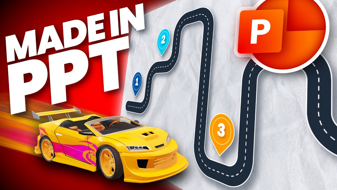 Create ANIMATED Roadmap Infographics in PowerPoint! 🔥Step-by-Step