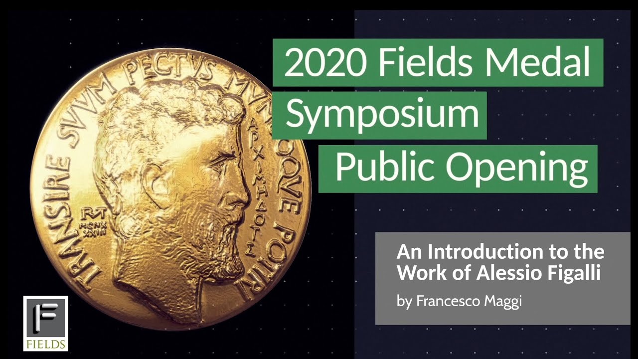 Introduction to the Work of Alessio Figalli by Francesco Maggi - 2020 Fields Medal Symposium