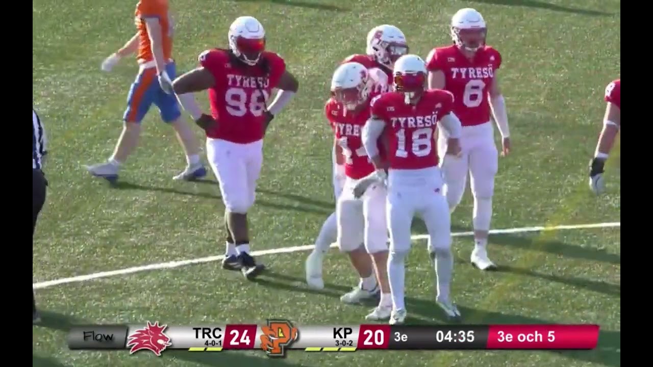 Kristianstad Predators (3-2)@ Tyres&ouml; Royal Crowns (4-1) Highlights || Week 10 || Super Seriens 2025