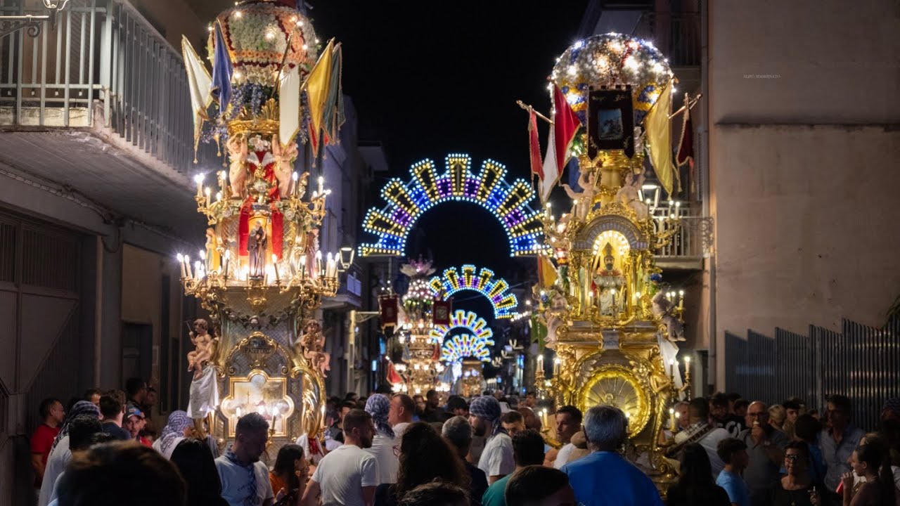 Festa Grande Sant'Antonio Abate 2025 Ultimo giorno e processione in onore di Sant'Antonio.04.08.2025