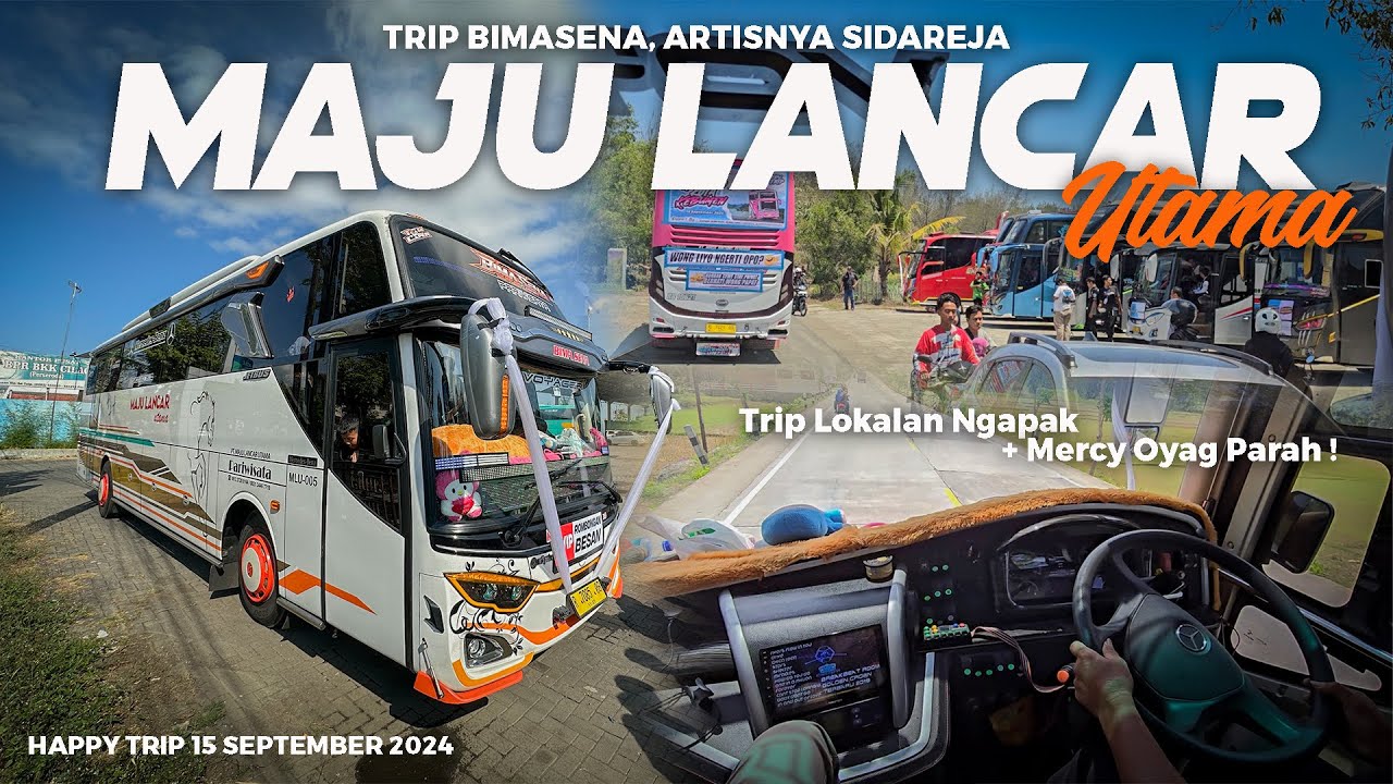 [ TRIP LOKALAN SERU NAIK ARTISNYA SIDAREJA ! ] Mercy Oyagnya Ngapak ! Bimasena Maju Lancar Utama